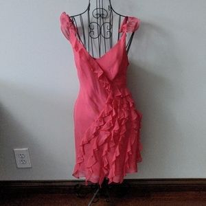 BCBG Ruffled Dress